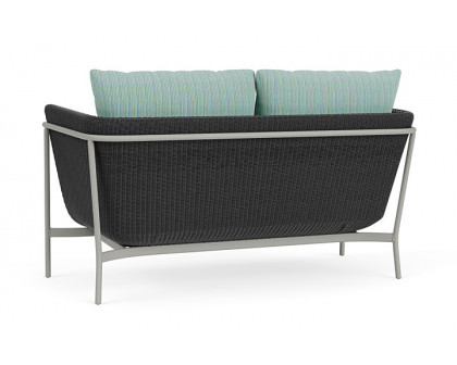 Lloyd Flanders™ Solstice Loveseat  - Charcoal, Platinum