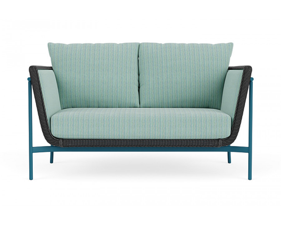 Lloyd Flanders™ Solstice Loveseat  - Charcoal, Peacock