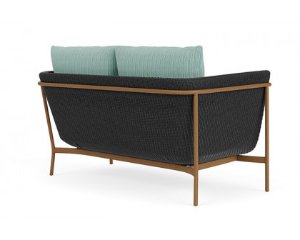 Lloyd Flanders™ Solstice Loveseat  - Charcoal, Hickory