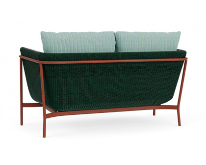 Lloyd Flanders™ Solstice Loveseat  - Woodland, Terracotta