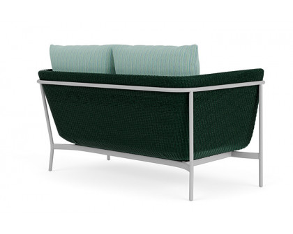 Lloyd Flanders™ Solstice Loveseat  - Woodland, Metallic Silver