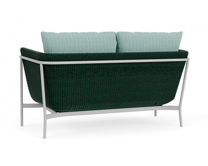 Lloyd Flanders™ Solstice Loveseat  - Woodland, Metallic Silver