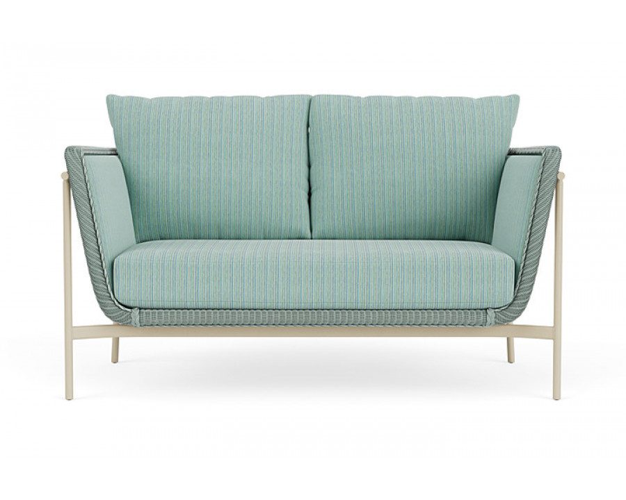 Lloyd Flanders™ Solstice Loveseat  - Sea Glass, Linen