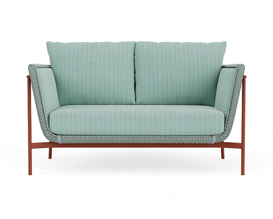 Lloyd Flanders™ Solstice Loveseat  - Sea Glass, Terracotta