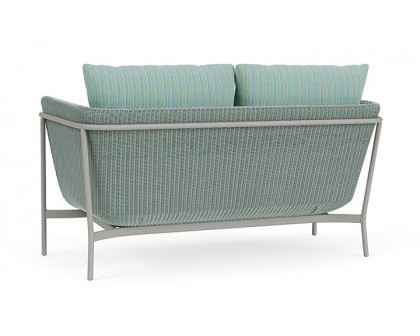 Lloyd Flanders™ Solstice Loveseat  - Sea Glass, Platinum