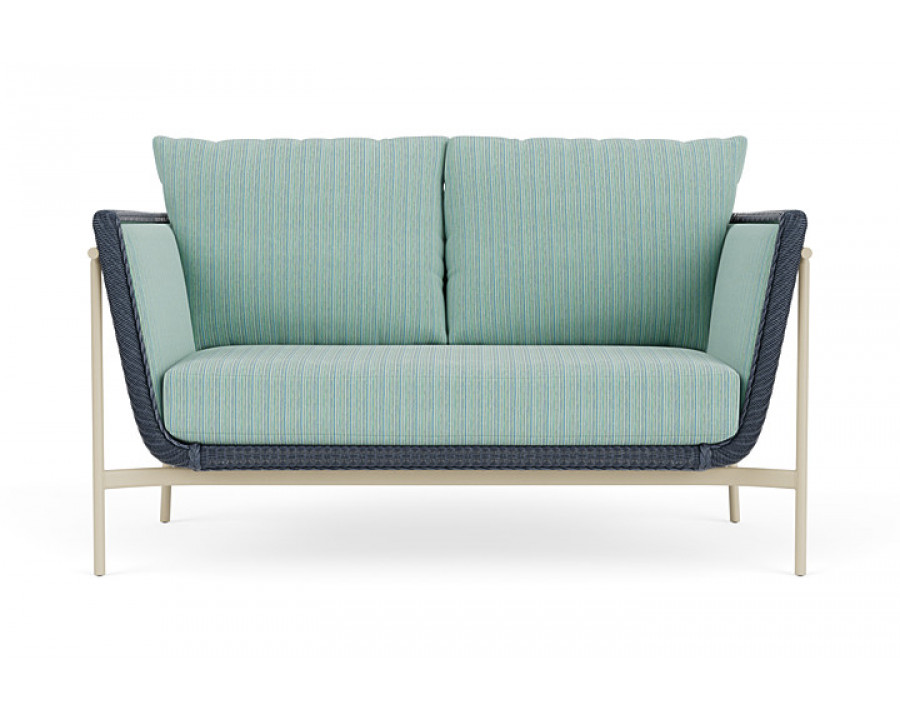 Lloyd Flanders™ Solstice Loveseat  - Denim Blue, Linen