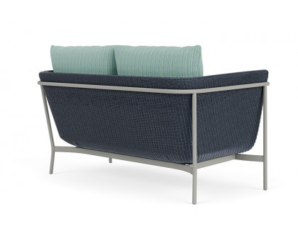 Lloyd Flanders™ Solstice Loveseat  - Denim Blue, Platinum