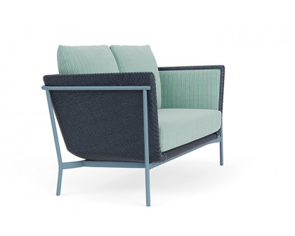 Lloyd Flanders™ Solstice Loveseat  - Denim Blue, Stillwater