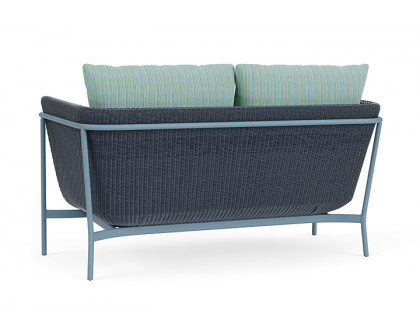 Lloyd Flanders™ Solstice Loveseat  - Denim Blue, Stillwater