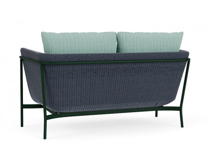 Lloyd Flanders™ Solstice Loveseat  - Denim Blue, Woodland