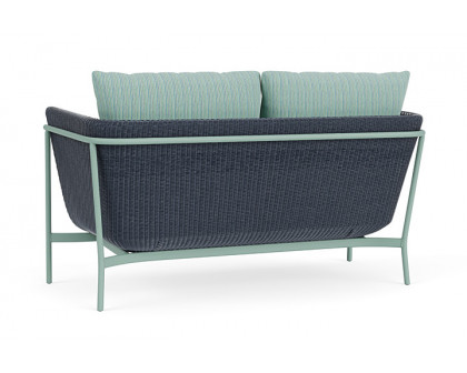 Lloyd Flanders™ Solstice Loveseat  - Denim Blue, Sea Glass