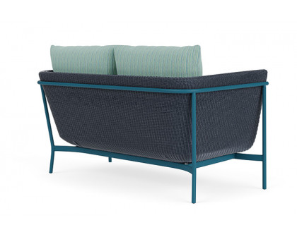 Lloyd Flanders™ Solstice Loveseat  - Denim Blue, Peacock