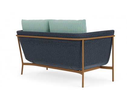 Lloyd Flanders™ Solstice Loveseat  - Denim Blue, Hickory