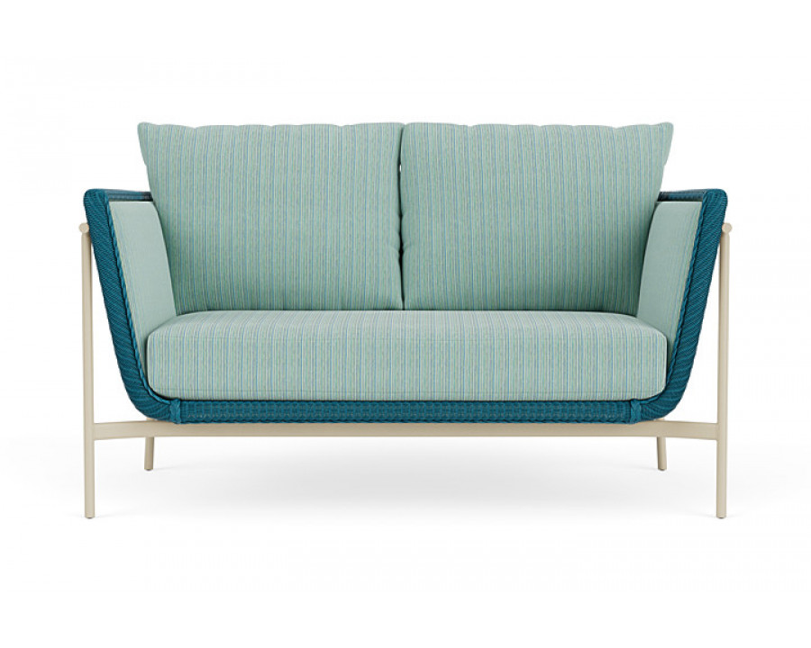 Lloyd Flanders™ Solstice Loveseat  - Peacock, Linen