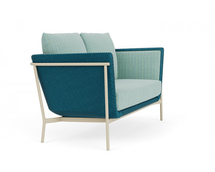 Lloyd Flanders™ Solstice Loveseat  - Peacock, Linen