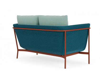 Lloyd Flanders™ Solstice Loveseat  - Peacock, Terracotta