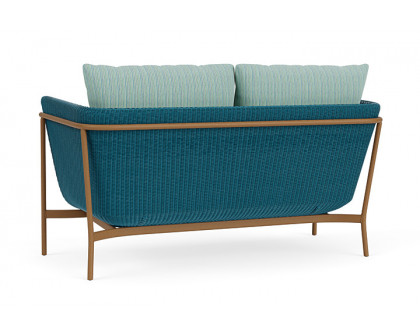 Lloyd Flanders™ Solstice Loveseat  - Peacock, Hickory