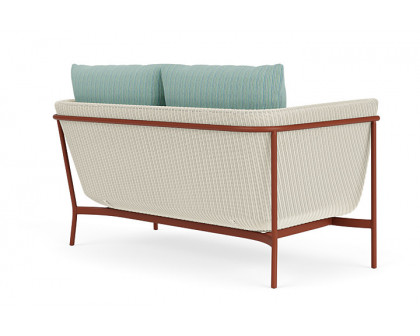 Lloyd Flanders™ Solstice Loveseat  - Ivory, Terracotta