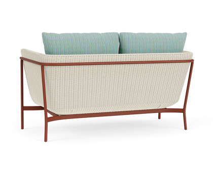 Lloyd Flanders™ Solstice Loveseat  - Ivory, Terracotta