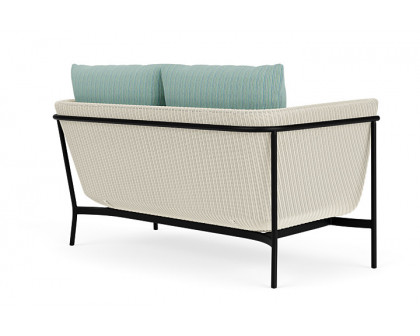 Lloyd Flanders™ Solstice Loveseat  - Ivory, Ebony