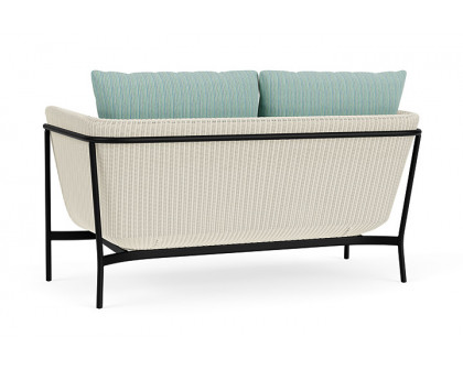 Lloyd Flanders™ Solstice Loveseat  - Ivory, Ebony