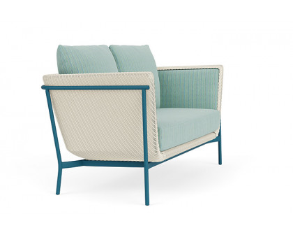 Lloyd Flanders™ Solstice Loveseat  - Ivory, Peacock