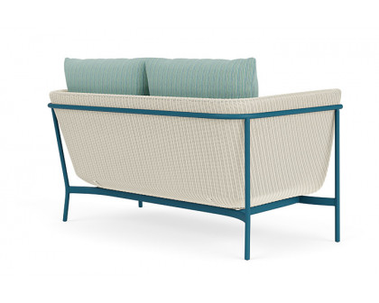 Lloyd Flanders™ Solstice Loveseat  - Ivory, Peacock