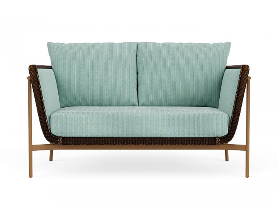 Lloyd Flanders™ Solstice Loveseat  - Mink, Hickory