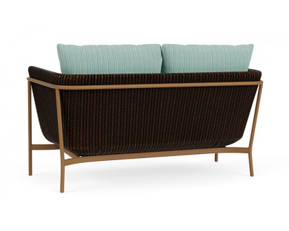 Lloyd Flanders™ Solstice Loveseat  - Mink, Hickory