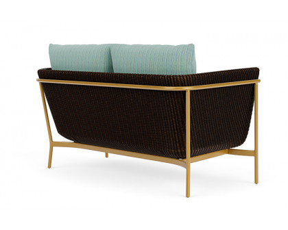 Lloyd Flanders™ Solstice Loveseat  - Mink, Metallic Gold