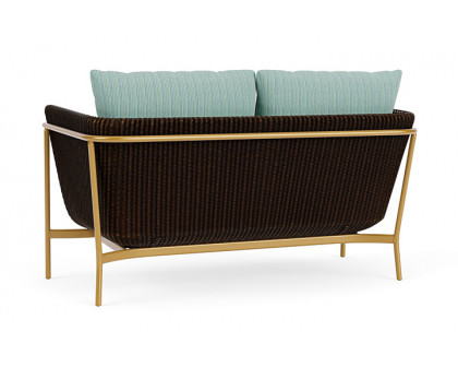 Lloyd Flanders™ Solstice Loveseat  - Mink, Metallic Gold