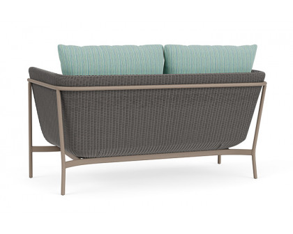 Lloyd Flanders™ Solstice Loveseat  - Pewter, French Beige