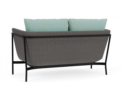 Lloyd Flanders™ Solstice Loveseat  - Pewter, Ebony