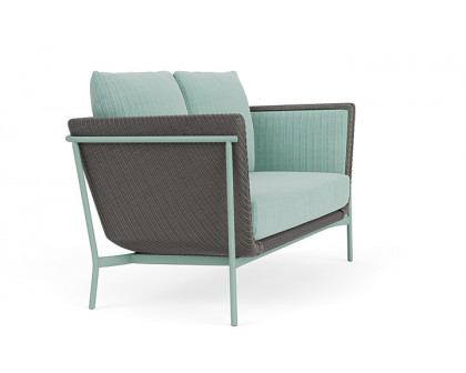 Lloyd Flanders™ Solstice Loveseat  - Pewter, Sea Glass