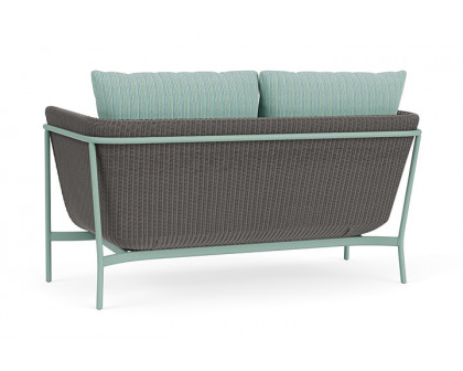 Lloyd Flanders™ Solstice Loveseat  - Pewter, Sea Glass