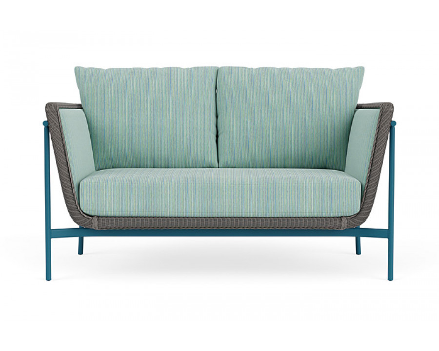 Lloyd Flanders™ Solstice Loveseat  - Pewter, Peacock