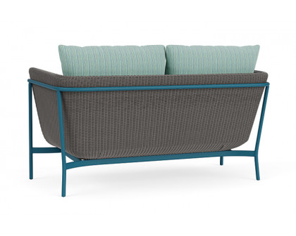 Lloyd Flanders™ Solstice Loveseat  - Pewter, Peacock