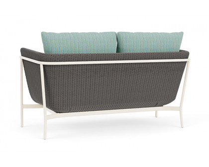 Lloyd Flanders™ Solstice Loveseat  - Pewter, Ivory