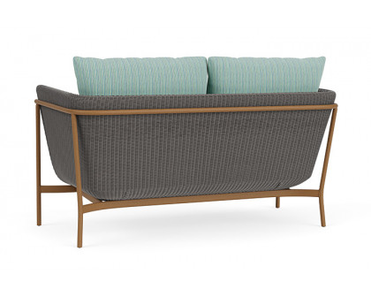 Lloyd Flanders™ Solstice Loveseat  - Pewter, Hickory