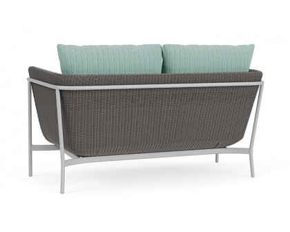 Lloyd Flanders™ Solstice Loveseat  - Pewter, Metallic Silver