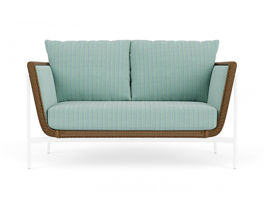 Lloyd Flanders™ Solstice Loveseat  - Hickory, White