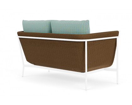 Lloyd Flanders™ Solstice Loveseat  - Hickory, White