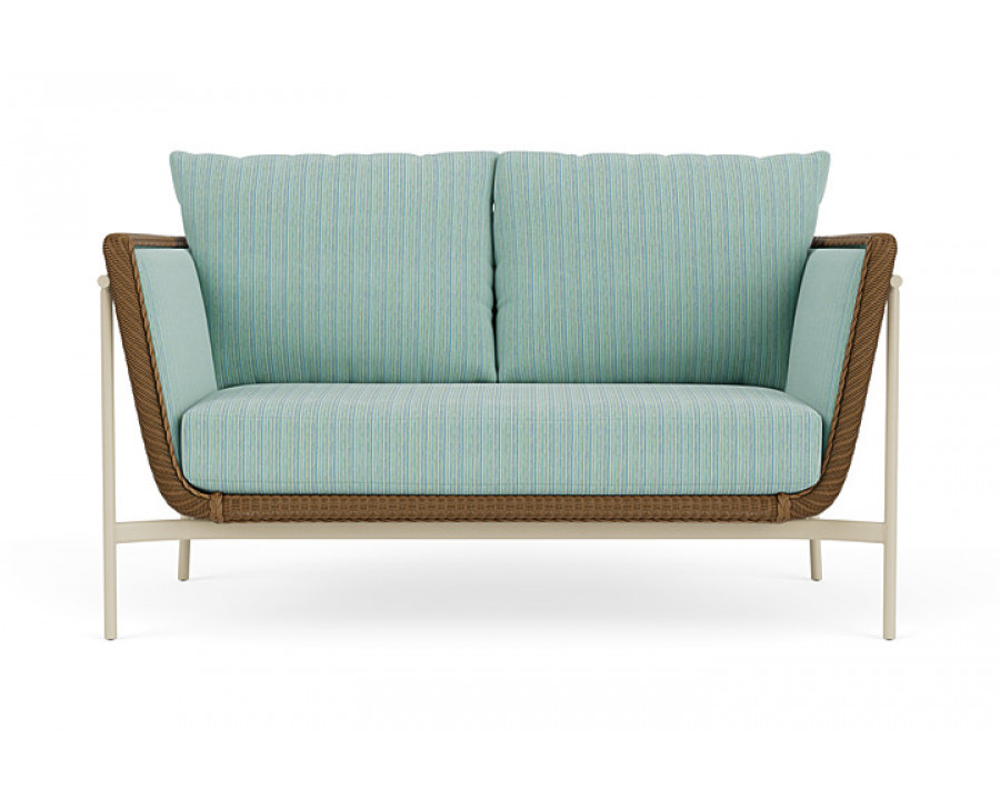 Lloyd Flanders™ Solstice Loveseat  - Hickory, Linen