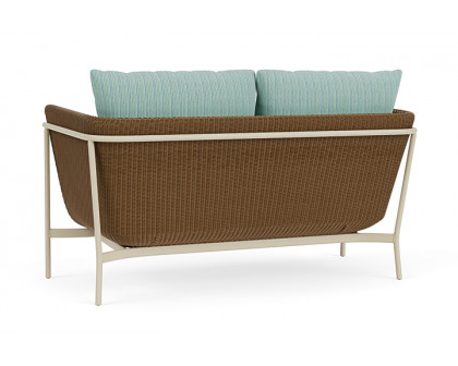 Lloyd Flanders™ Solstice Loveseat  - Hickory, Linen