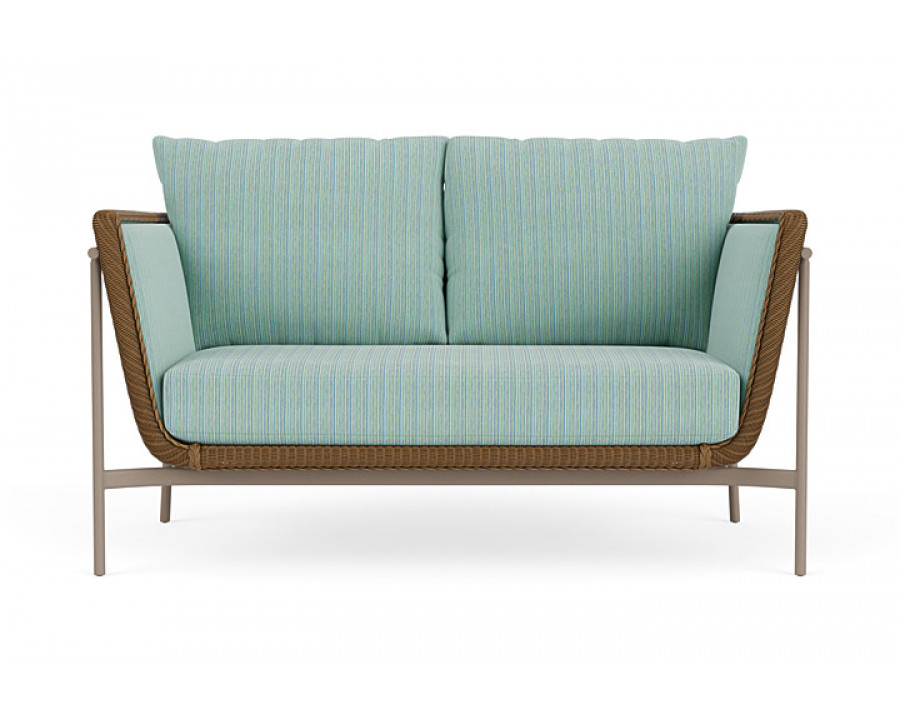 Lloyd Flanders™ Solstice Loveseat  - Hickory, French Beige