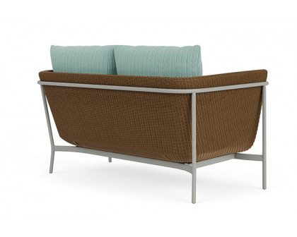 Lloyd Flanders™ Solstice Loveseat  - Hickory, Platinum