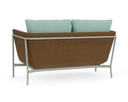 Lloyd Flanders™ Solstice Loveseat  - Hickory, Platinum