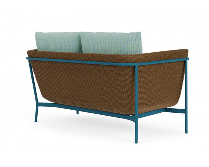 Lloyd Flanders™ Solstice Loveseat  - Hickory, Peacock