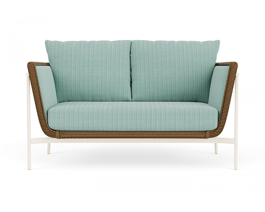 Lloyd Flanders™ Solstice Loveseat  - Hickory, Ivory