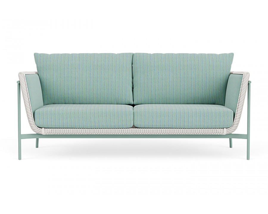 Lloyd Flanders™ Solstice Sofa  - White, Sea Glass